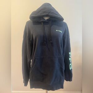 Columbia Black PFG Hoodie Sweatshirt